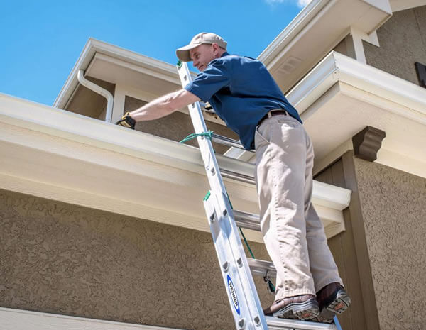 Cleaning Gutter